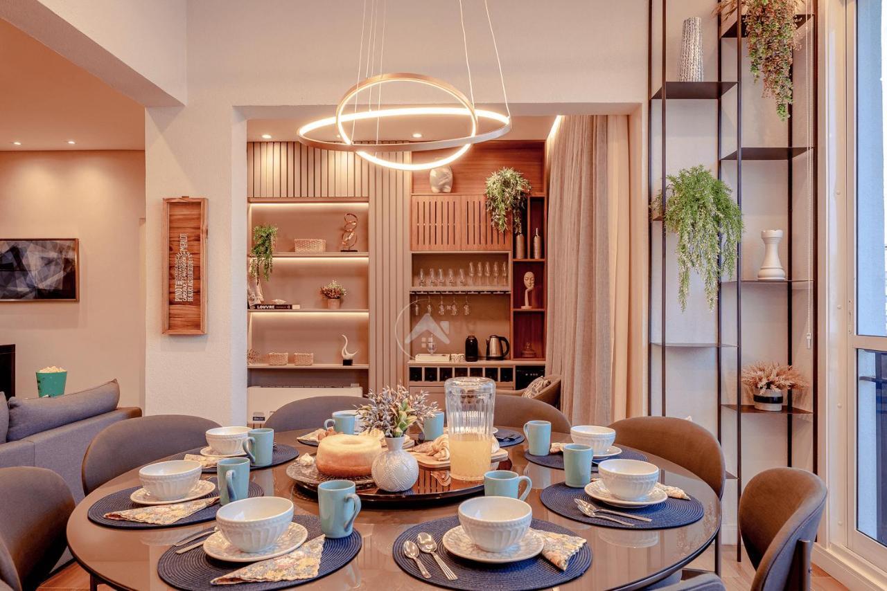 Moderna Cobertura Duplex Com 4 Suites Em Condominio Com Lazer Completo - Campos do Jordão Kültér fotó